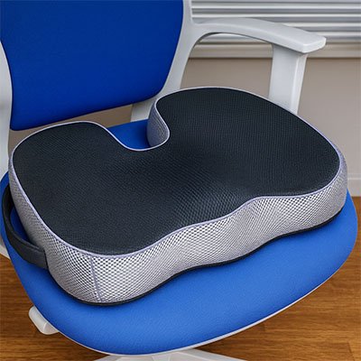 Coussin ergonomique confortable respirant résitant siège bureau