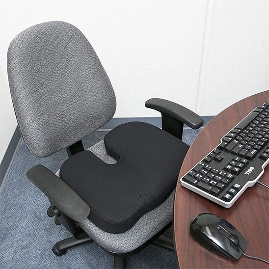 Coussin ergonomique siège standard bureau travail 