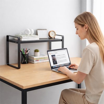 Etagere bureau femme etude bureau rangé