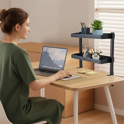 Etagere bureau indépendant casque efficace fleur