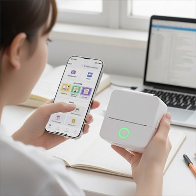 Imprimante thermique  memo liste etude travail schéma facture plan loisir créatif professionnel