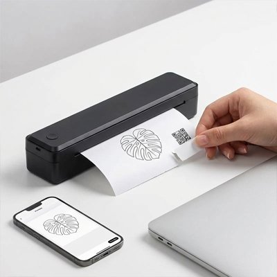 Imprimante thermique papier telephone portable