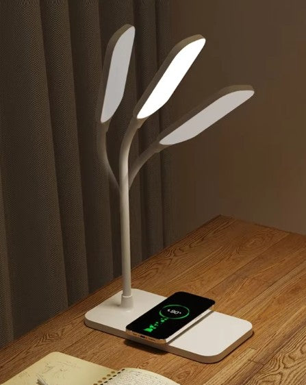 lampe de bureau amovible chargeur sans fil