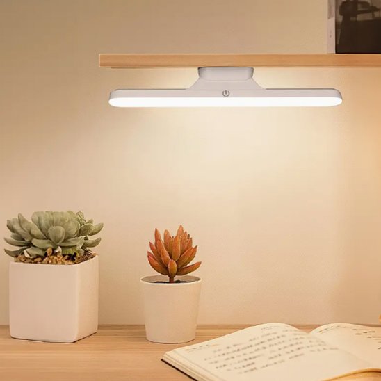 Lampe de bureau fixation multiple murale table blanc