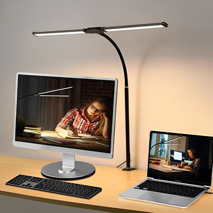 Lampe de bureau grand forme T lumiere froide chaude