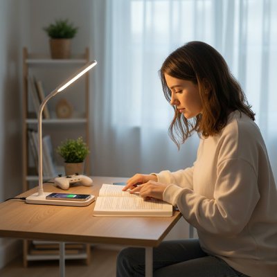 Lampe de bureau travail maison lecture