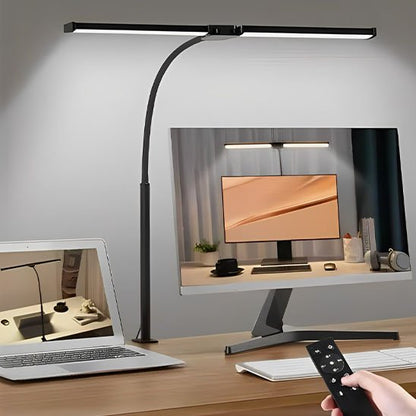 Lampe de bureaugrand forme T lumiere froide chaude travail dynamique