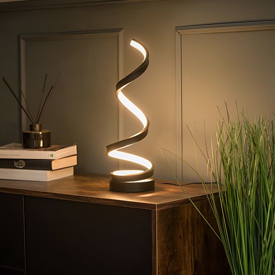 Lampe de chevet ambiance tamisée agréable métal meuble