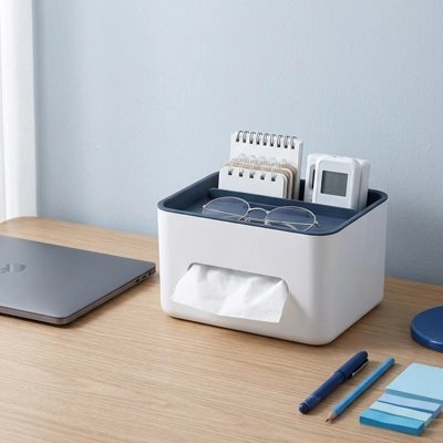 Organisateur bureau papier mouchoir stylo polyvalent pour bureau