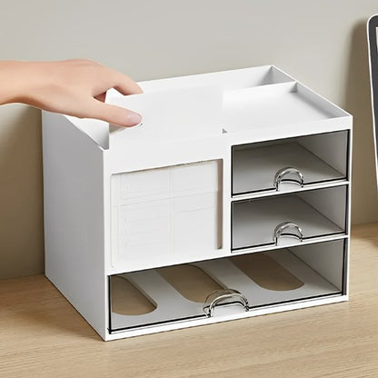 Organisateur de bureau compartiment tiroir pratique