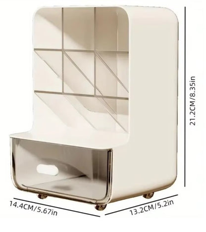 organisateur de bureau dimensions blanc