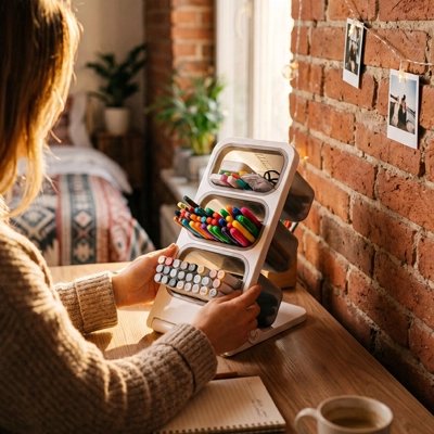 Organisateur de bureau feutre crayon stylo pour dessin et étude