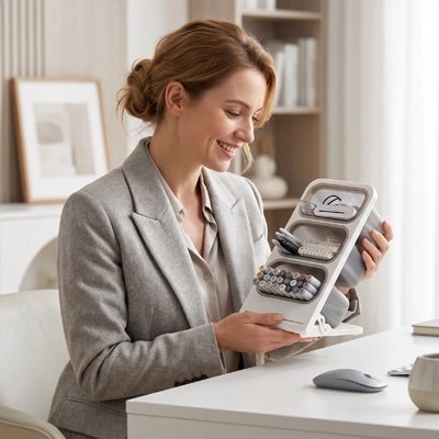 Organisateur de bureau idéal pour freelance en télétravail et hybride
