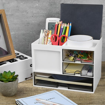 Organisateur de bureau papier crayon stylo