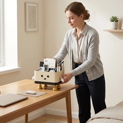 Organisateur de bureau pratique efficace bureau télétravail étude fonctionnel