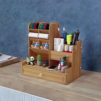 Organisateur de bureau tiroir rangement crayon stylo fourniture accessoire inforrmatique