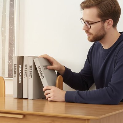 Serre livre rangement homme bureau simple