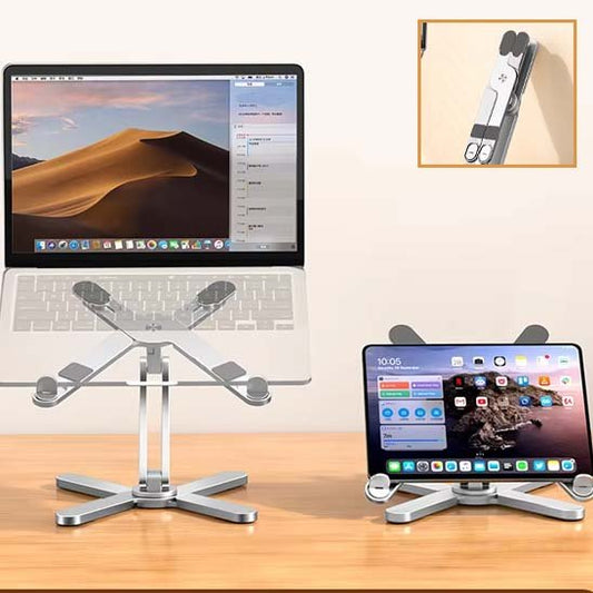 Support ordinateur portable ajustable hauteur multidirectionnel