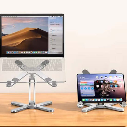 Support ordinateur portable ajustable hauteur multidirectionnel différente hauteur