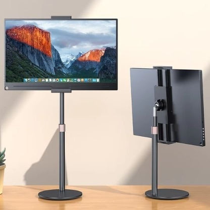 Support pour tablette ajustable hauteur stable lecture vertical horizontal 360° tout format