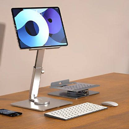Support pour tablette ajustable pliable orientable design clavier