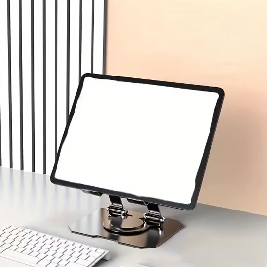 Support tablette metal carré ajustable ahéré design 