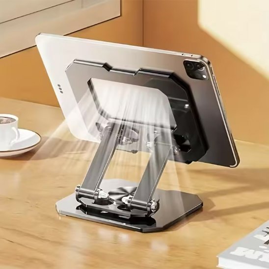 Support tablette metal carré ajustable ahéré