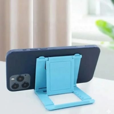 Support telephone​ bureau angle inclinaison transportable pliable rangement horizontal