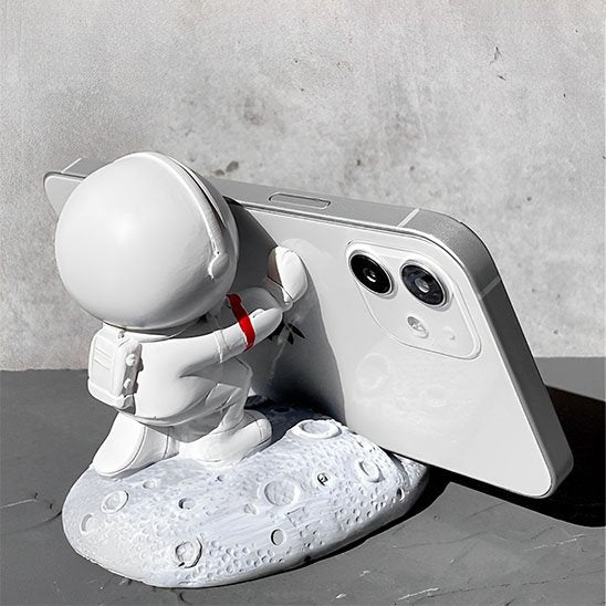 Support telephone cosmonaute support position horizontale stable
