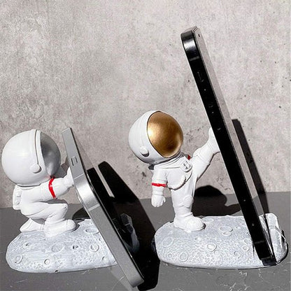 Support telephone cosmonaute support position verticale horizontale