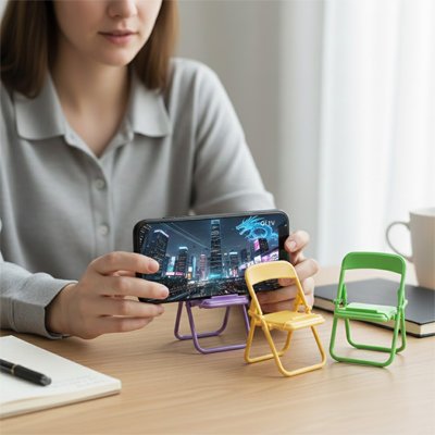 Support telephone​ pratique fun stable chaise travail horizontal
