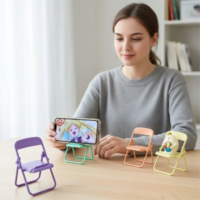 Support telephone​ pratique fun stable chaise vidéo travail horizontal