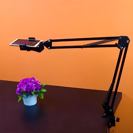Support téléphone table ajustable universel tout travaux pratique dessin photo