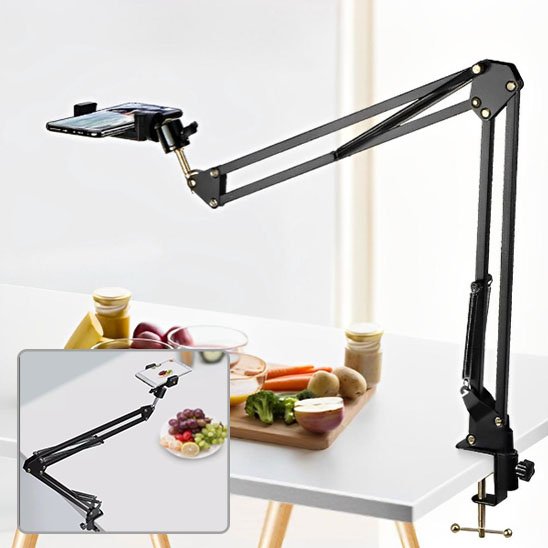 Support téléphone table ajustable universel tout travaux pratique dessin photo technique