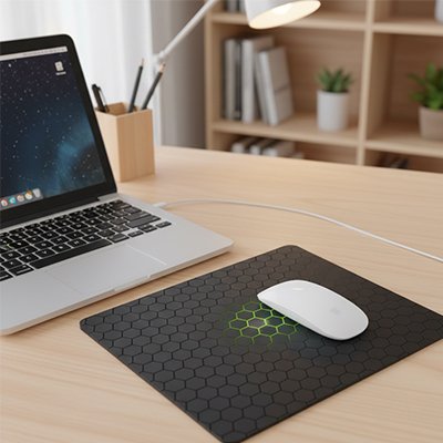 Tapis de souris design professionnel freelance télétravail idéal