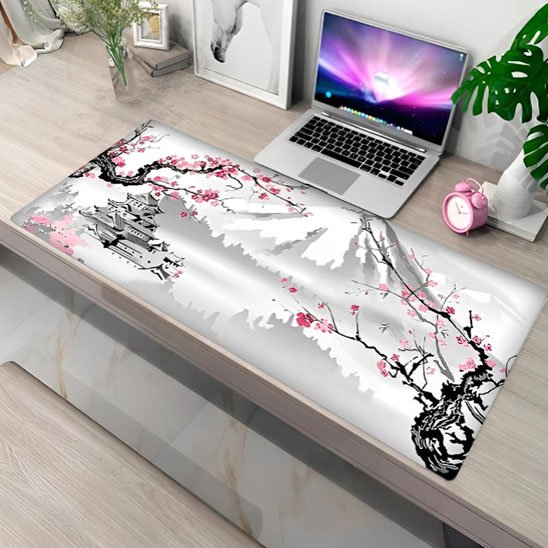 Tapis de souris sous main pour bureau travail maison japan