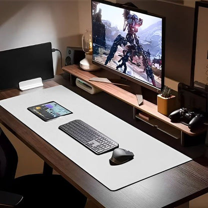 Tapis de souris XXL gris Antidérapant Protection pour clavier et souris bureau